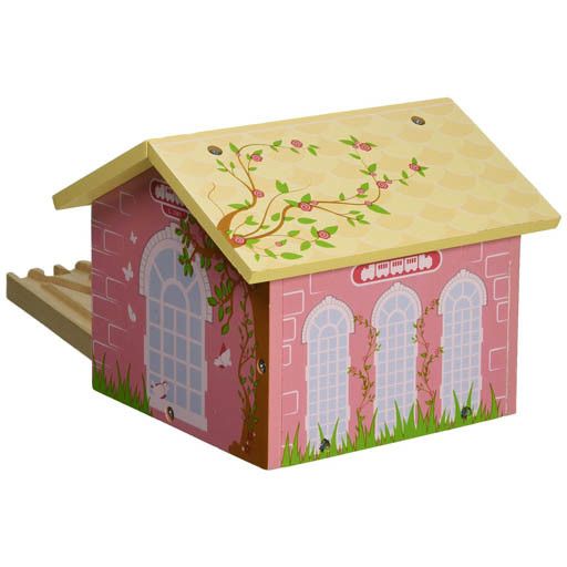 Bigjigs Pink Double Engine Shed Board Games Battlegrounds